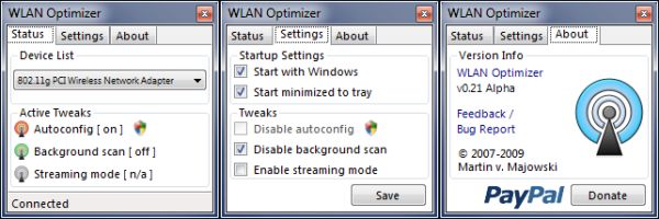 WLAN Optimizer mejora las prestaciones de tu señal de Internet