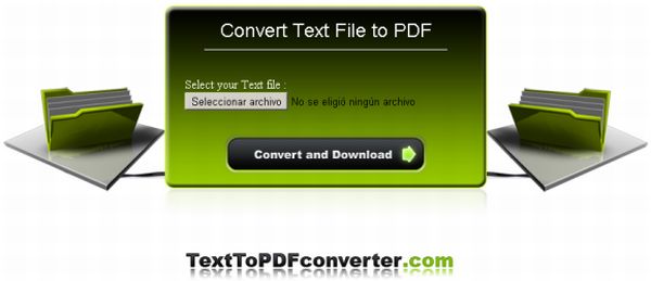 Convierte en línea cualquier tipo de texto en PDF