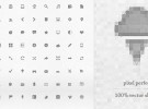 Colección de 80 iconos con shapes para diseños y aplicaciones web