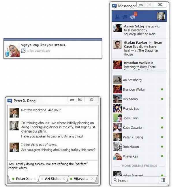 Facebook ya tiene su Messenger para Windows 7