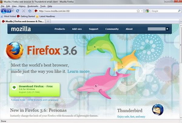 Firefox 3.6 con las horas contadas