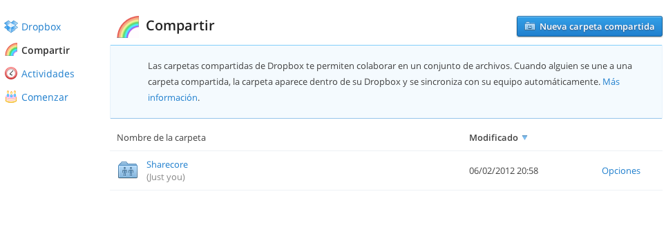 Dropbox se integra a Facebook para que puedas compartir carpetas más fácilmente con tus amigos