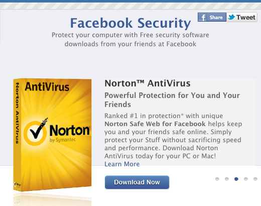 Facebook se une con otras compañías para ofrecernos un antivirus gratuito