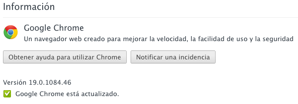 Google Chrome 19 ya está disponible