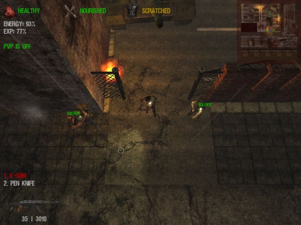 Dead Frontier: un mata zombies para jugar en el navegador