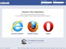 Facebook elimina a Chrome de sus navegadores recomendados y pone a Opera