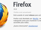 Ya está disponible Firefox 13 final desde los servidores FTP de Mozilla
