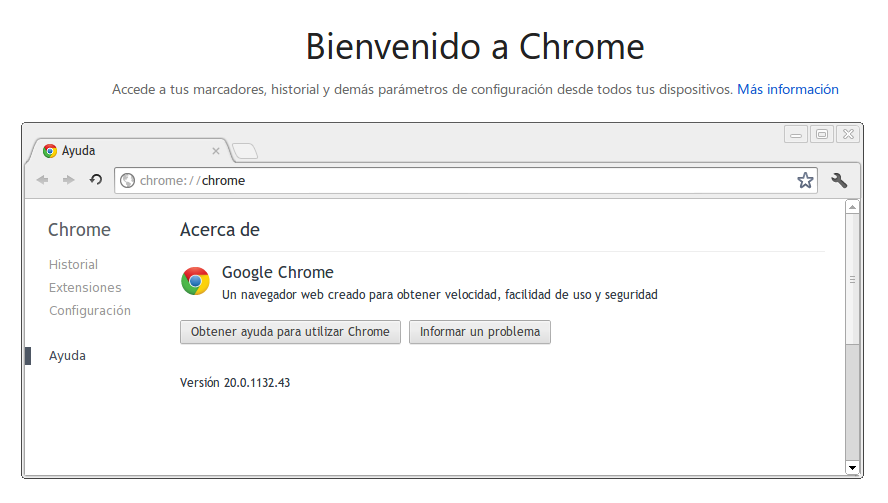 Google lanza Chrome 20 para solucionar algunos bugs