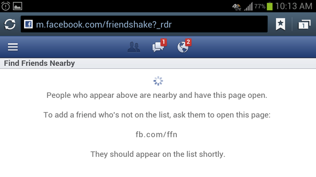 Facebook presenta «Find Friends Nearby», un servicio para encontrar amigos cercanos a tu ubicación