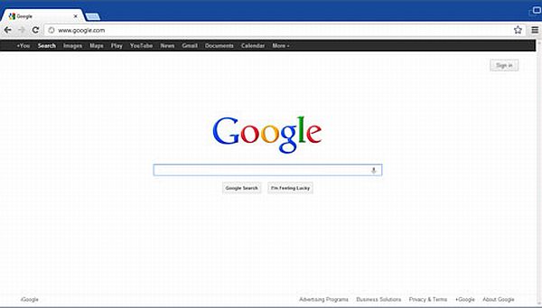 Google muestra la primera versión de Chrome Metro