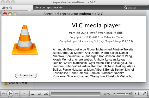 Disponible VLC 2.0.3 para todos los sistemas operativos soportados