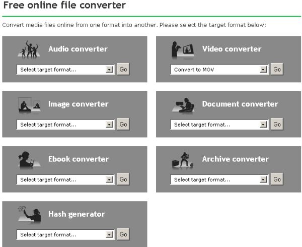 Online-convert: convierte todo tipo de archivos en línea