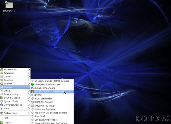 Knoppix: distribución de Linux en Live CD o DVD