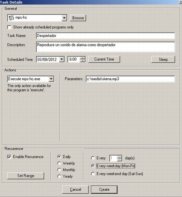 Smooth Program Scheduler es uno de los mejores programadores de tareas