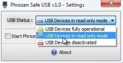 Phrozen Safe USB bloquea a cualquier dispositivo USB que se conecte al ordenador