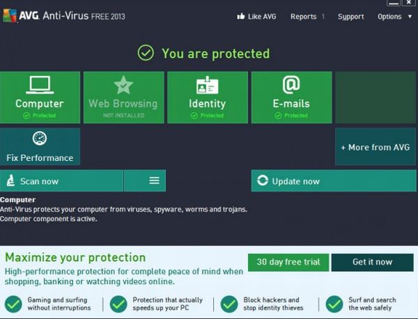 AVG Antivirus 2013 ya está disponible