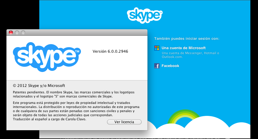 Skype 6.0 disponible