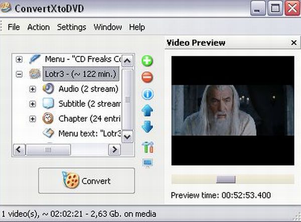 ConvertX to DVD: recordando viejos tiempos