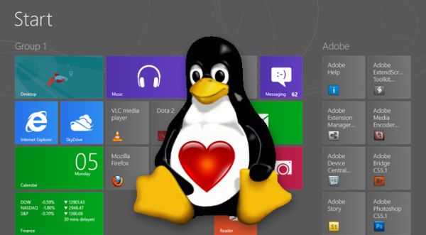 La Fundación Linux sigue tratando de asegurar la instalación de Linux en equipos con Windows 8