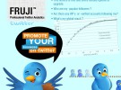Fruji nos ofrece estadísticas sobre nuestros followers en Twitter