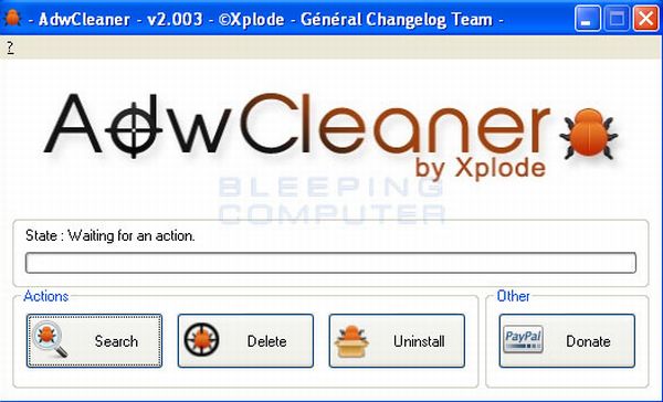 AdwCleaner: limpiador de adware y spyware