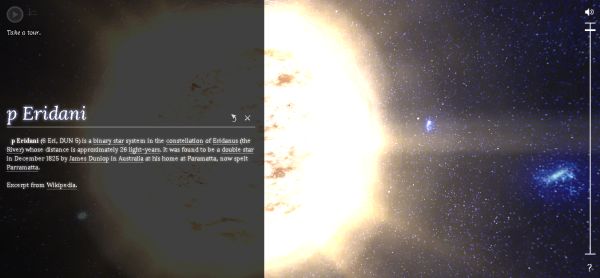 100.000 Stars: Google nos lleva a visitar las estrellas más cercanas a nuestro sistema solar