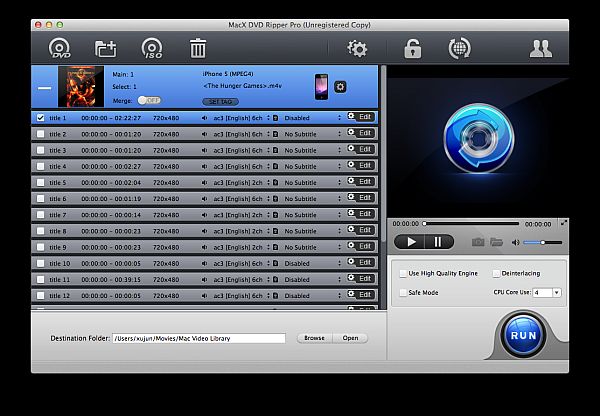 El MacX DVD Ripper Pro v4.0.0 para Mac gratis hasta el 30 de noviembre