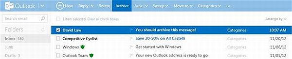 Outlook presenta nuevas características y anuncia 25 millones de usuarios activos