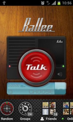 Rallee convierte tu móvil con Android en un walkie-talkie