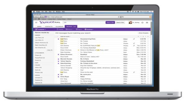 Yahoo desvela una renovación total de su servicio de correo web