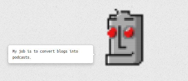 Podcastomatic convierte entradas de blogs en podcasts para que puedas escucharlas