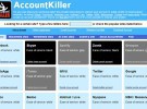 AccountKiller borra tus suscripciones a varios servicios en línea
