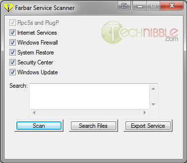 Fabar Service Scanner: una gran herramienta para solucionar problemas de red