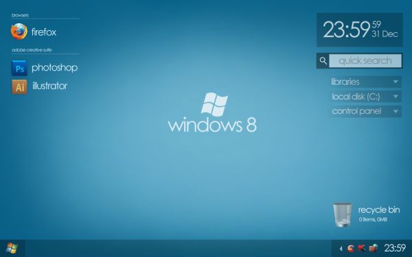 Windows 8 podría reducir su interfaz UI en próximas versiones embedded