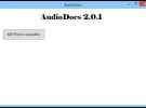 Convertir ficheros de Word en audio con AudioDocs