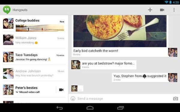 El futuro de Google Voice son los Hangouts y nada más