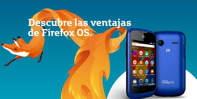 Firefox OS llega a España con el ZTE Open de Movistar