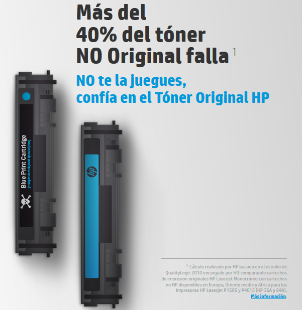 Tóner originales HP: calidad, ahorro, fiabilidad y sostenibilidad a su alcance