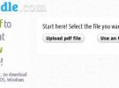 PDF4Kindle: convierte archivos PDF al formato MOBI del Kindle