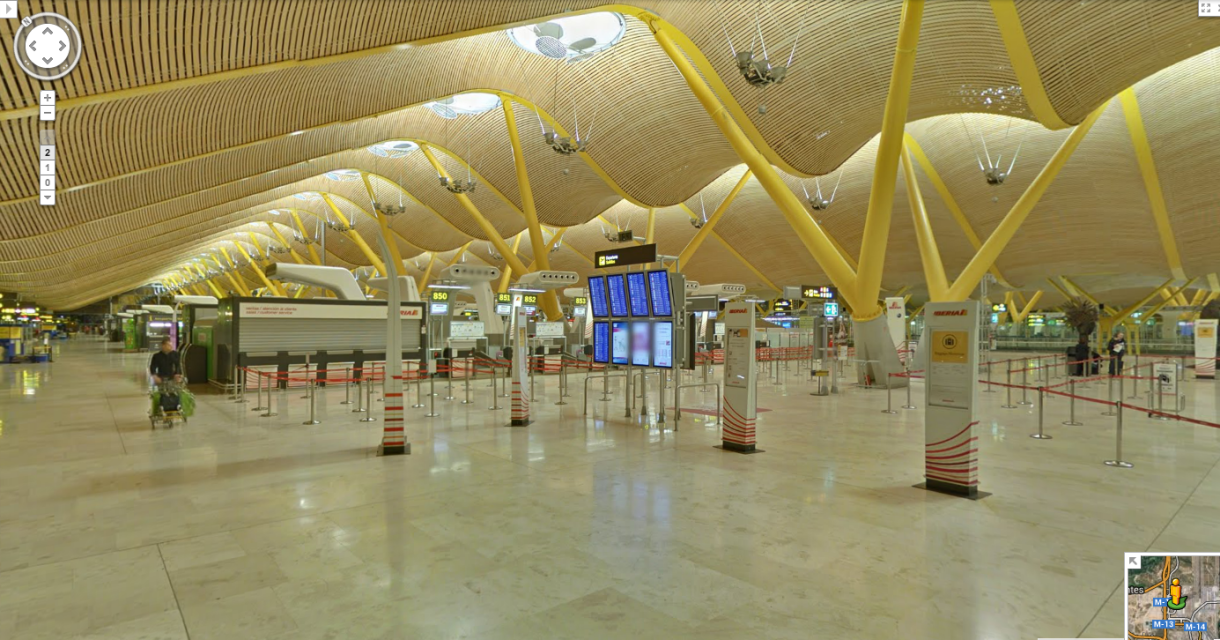 Google Street View se actualiza con datos de aeropuertos y estaciones de tren y metro