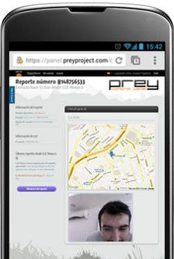 Prey para Android agrega el uso de comandos SMS