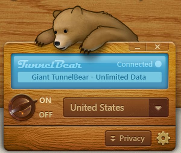 TunnelBear: el VPN inteligente