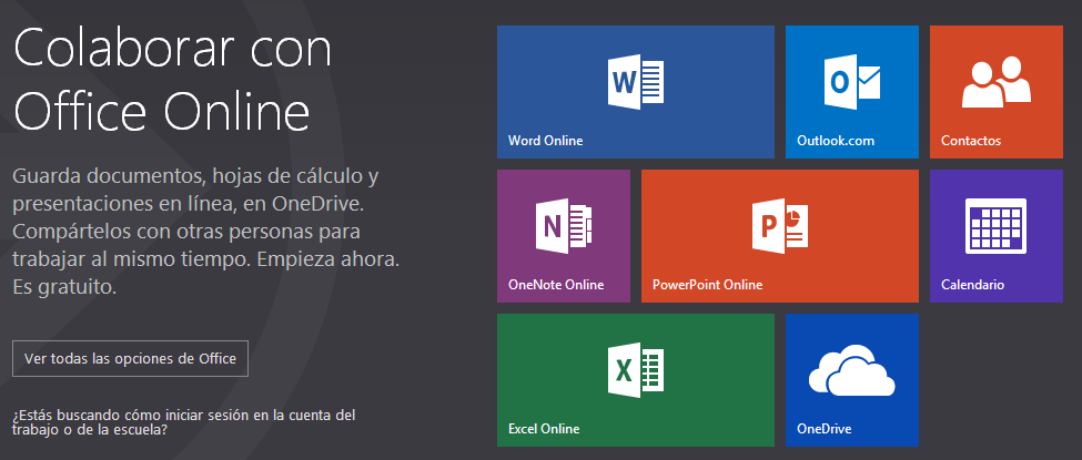 Trabaja online con las herramientas de Microsoft Office