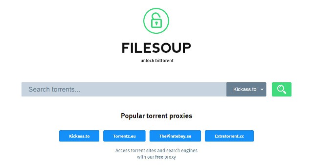 Filesoup, la alternativa a Google para buscar descargas P2P