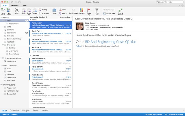 Microsoft anuncia que OSX recibirá una nueva versión de Outlook