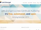 Let’s Encrypt permite cifrar gratis las conexiones a las webs