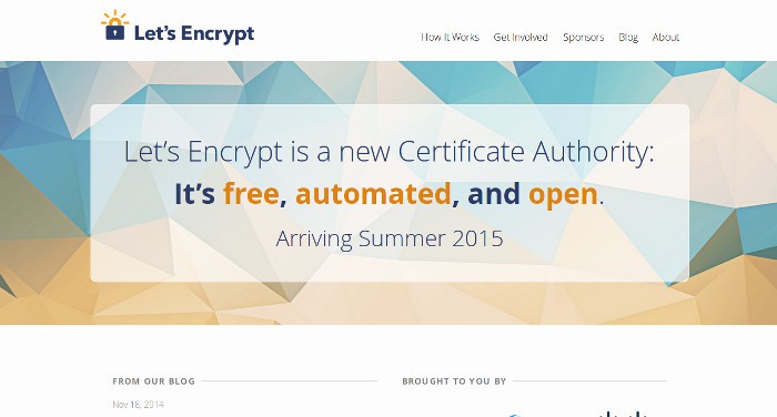 Let’s Encrypt permite cifrar gratis las conexiones a las webs