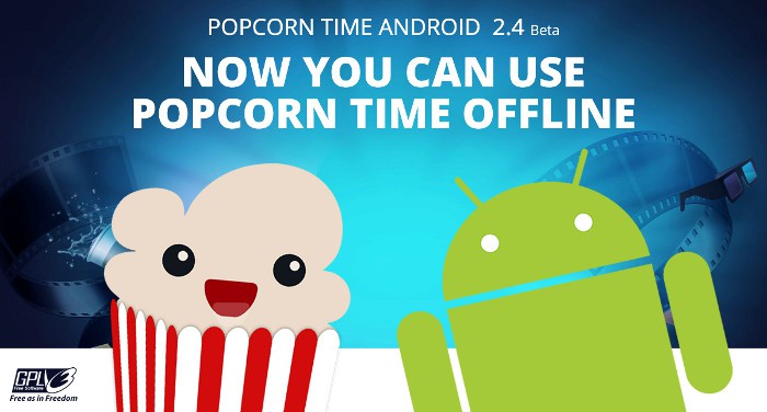 Popcorn Time ya permite ver las películas offline