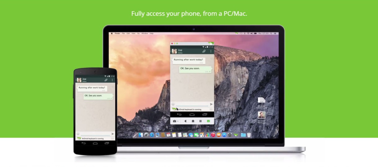 AirDroid 3, una nueva forma de administrar tu smartphone desde el PC