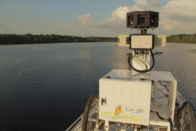 Google Street View se adentra en la selva amazónica